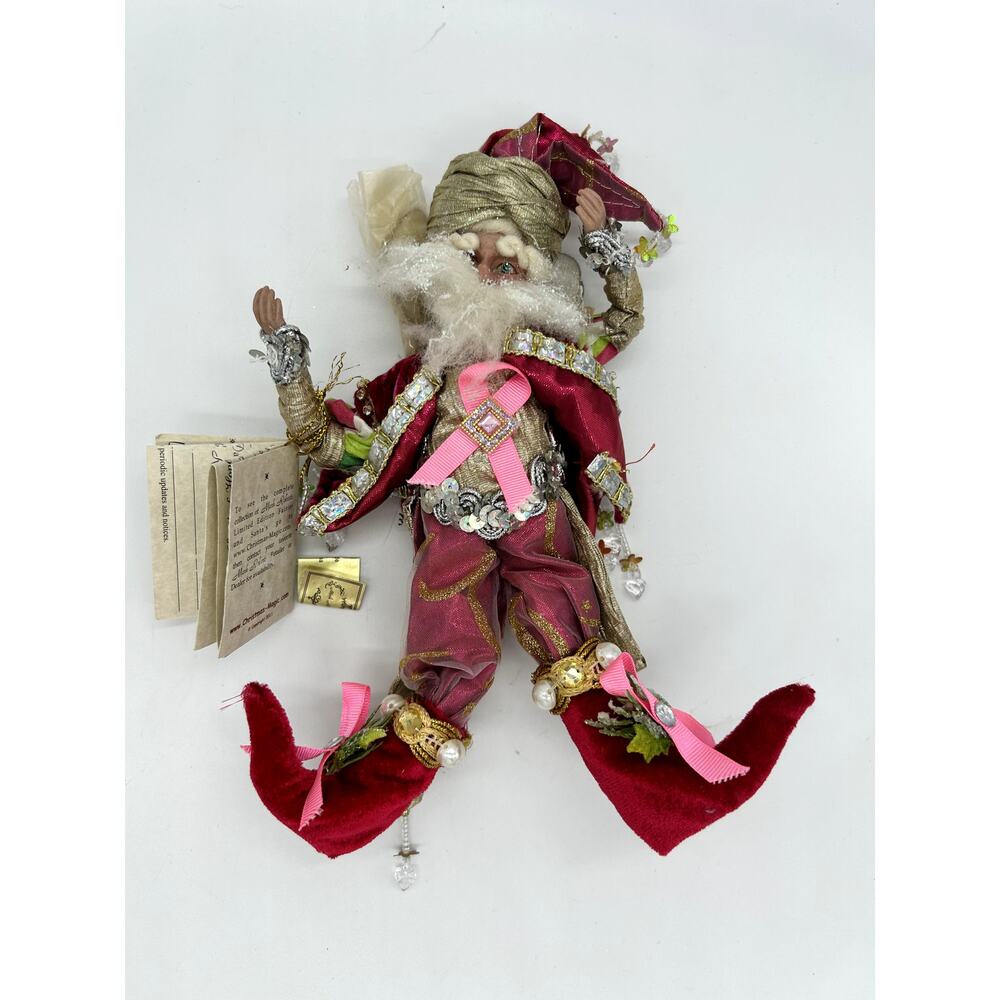 Mark Roberts Spirit of Home Fairy Pink Christmas Small Holiday Decor Elf 2011 - Picture 11 of 11
